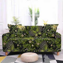 (6) 1/2/3/4 Seater Butterfly Print Sofa Cover Stretch All-Inclusive Sofa Protector