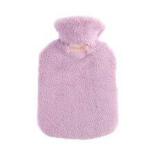 Bouillotte à rétention de chaleur et thérapie par le chaud et le froid, avec housse souple pour soulager les douleurs au cou et aux épaules,