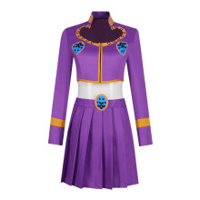 (XXL) JoJo Giorno Giovanna Cosplay Kostuem Anime Rollenspiel Outfit fuer Erwachsene