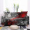 (5) Mandala Print Sofa Covers All Inclusive Flower Sofa Slipcover Stretch Protector 4