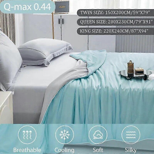 (220take240 cm) Double Side Cooling Blanket Air Condition Comforter Lightweight Summer Quilt 1