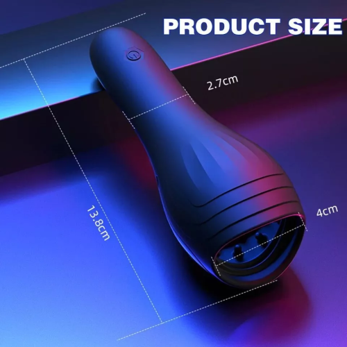 Licking Vibrator for Men with 10 Modes - USB Rechargeable Masturbator 1