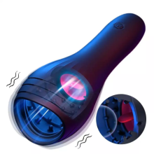 Licking Vibrator for Men with 10 Modes - USB Rechargeable Masturbator