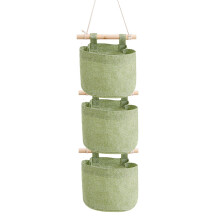 Dekorative Aufbewahrungskörbe, Hängekörbe aus Naturmaterial für jedes Kinderzimmer, Türhängekorb (3 Stück)
