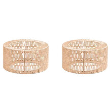 2X Abażur z Papieru, Abażur Sufitowy, Abażur Boho do Żyrandola, Osłona Żarówki do Restauracji, Kawiarni, Salonu, 22x11cm