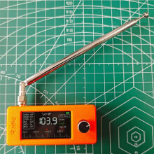 SI4732 0,5-108 MHz Radio Przenośne LSB USB AM FM FM/AM Radio z 2 Antenami Odbiornik Radiowy All Band Niebieski