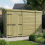 10 x 5 Pent Shed Tanalised (Double Door, No Windows) 1