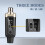 Wireless Microphone System XLR Mic Converter Adapter UHF Automatic Transmitter Setup for Condenser Dynamic Mic 5