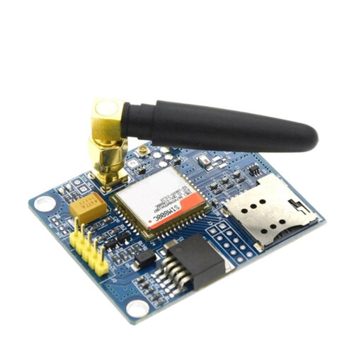SIM800C Development Board with Glue Stick Antenna GSM GPRS Module Support Message  Audio Interface 1
