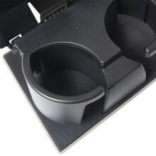 Car Cup Holder in-Dash for F250 F350 F450 F550 Super Duty 2008-2016 (Beige) 8C3Z2513562AE