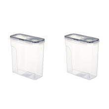 2pcs 3D Printer PLA Filament Drying Box 1KG Material Tray Double Layer Sealing 4L Moisture Proof Storage Container Black