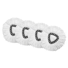 4-Pack Mop Replacement Heads for Mop Replacement, for EasyWrin Rotary Mop Replacement