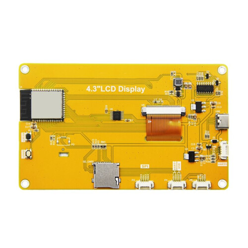 4.3-Inch ESP32 Development Board with WiFi &  - 480x272  TFT Display Module with Touchscreen 2