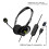 USB Computer Headset Business Operator Special Headset Wired Headset In- Control Headset with Typec Adapter 4