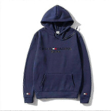 (XL, Orange Red) Men's Casual Fleece Pullover Hoodie with Long Sleeves