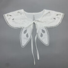 (Ribbon)Fabric Collar For Women With Floral Pattern And Polyester Material For Winter
