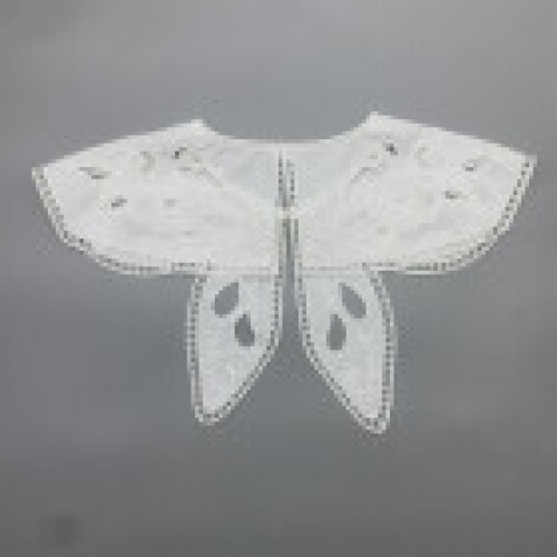 (Bead)Fabric Collar For Women With Floral Pattern And Polyester Material For Winter