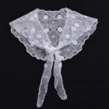 (Style B)Summer Adult Silk Neck Wrap With Floral Lace Pattern For Enhancing Fashion