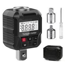 1/2" Digital Torque Tester Drive Digital Torque Adapter Electronic Torque Wrench Adapter for Car, Versatile Torque Meter