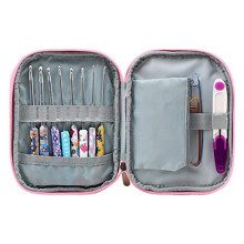 Crochet Hook Case Only, Crochet Needle Case Organizer, Crochet Hook Storage Case Empty, Crochet Hook Case (Bag Only)