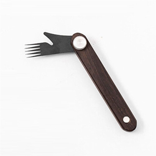 Folding Pottery Texture Cutter , Portable Student Pottery Knife-DIY Ceramic Technology, Punching and Cutting Tools 1