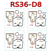 (RS36-D8) Repair Kit FOR MIKUNI RS34 RS36 RS38 RS40 Carburetor Motorcycle fuel system FJ1200 GSX-R750 KZ750 ZX900 GS1000 4SETS