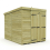 6 x 7 Pent Shed Tanalised (Double Door, No Windows) 2