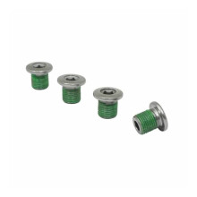 Pédalier - SHIMANO - Alivio M8x8.5 - Inox - Vert - Jeu de 4