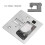 Sewing Machine Needle Plate Replacement Plate Plastic Texture for Singer Ce667 Hd6700,Heavy Duty Needle Plate 2