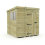 6 x 7 Pent Shed Tanalised(Single Door, With Windows) 2