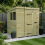 6 x 7 Pent Shed Tanalised(Single Door, With Windows) 1
