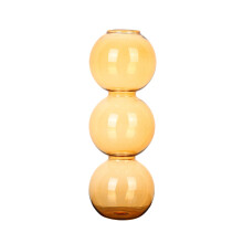 Vases modernes pour centres de table, vases en verre soufflé à la main au design unique pour fleurs, vase pour une seule fleur, vase décoratif de