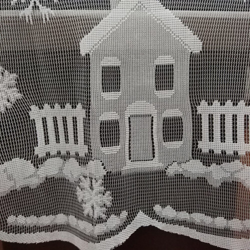 Vintage lace Christmas tablecloth decorative 1 piece 2