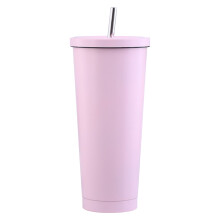 Gobelets en acrylique mat, tasses à double paroi isolantes pour boissons chaudes et froides, ensemble de gobelets réutilisables avec couvercles