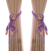 Pinces à rideaux créatives pour votre maison, accessoires de rideaux écologiques, décorations mignonnes à motifs de dessins animés pour le