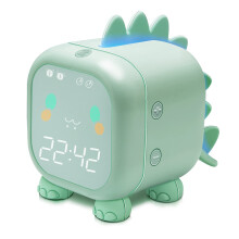 Réveil pour enfants « Rêve de rêve », réveil dinosaure, réveil parlant avec veilleuse, pour garçons et filles, portable et rechargeable.