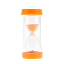 Sablier pour enfants et adultes, 30 minutes, motif fruits, en plastique résistant et de haute qualité. Favorise la notion de temps. Idéal pour les