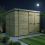 9 x 6 Pent Shed Tanalised (Double Door, No Windows) 3