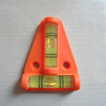 (orange) T-type Spirit Level for Caravan RV Camper Trailer Boat Measure Usage