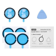 2 stuks zelfklevende lensbeschermers van polycarbonaat voor Insta360 One X2, krasbestendige cameralensbeschermer