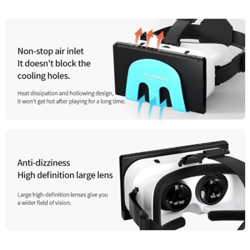 3D virtual reality gamingbril voor Nintendo Switch / Switch OLED HD VR-bril 2
