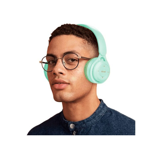 Y08 Draadloze headset met microfoon, opvouwbare headset, Bluetooth-compatibele headset - Groen 1