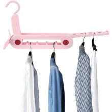 Multifunctioneel opvouwbaar kledingrek, draagbare wasorganizer, droogrek, kledinghanger met meerdere gaten en design.