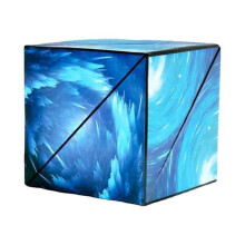 Magische Infinity Cube - Blauw - 24 magneten - 70 vormen