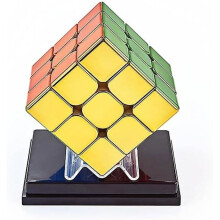 Magnetische speedcube van 3x3 met spiegel, soepel draaiende, glanzende puzzel, originele hersenkraker voor kinderen en volwassenen.