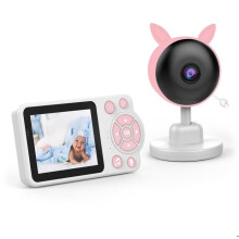 Wi-Fi Video Baby Monitor Camera - PIMPIMSKY - Tuya - Motion Detector - Night Vision