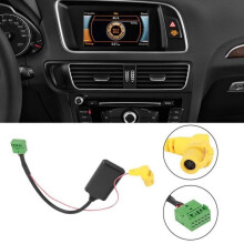 Qiilu langaton auton audiokaapeli, Bluetooth-langaton audiojohto, musiikkisovitin, sopii MMI 3G AMI AUX:iin