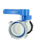 Tank valve - S75X6 nut - compatible with Schütz - RWR fitting and other accessories for water recovery tanks