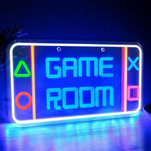 Nachtlampje - Gamekamer - LED Neon - 40x20cm - Instelbare helderheid - Gaming wanddecoratie
