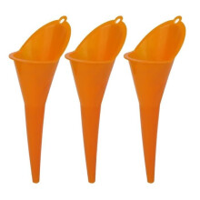 Set di 3 imbuti a collo lungo SUC-Oil per benzina, olio, acqua, lubrificanti, auto, camion, moto e altri accessori.